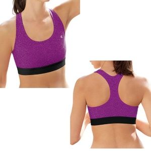 Champion Absolute Sports Bra Racerback Purple NWT